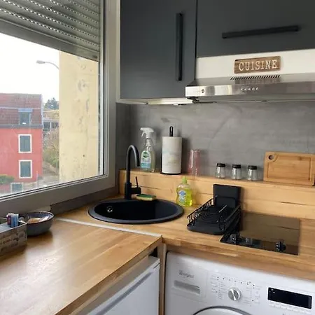 Superbe Studio Cosy Et Atypique 3 Etoiles Montbéliard Exterior foto